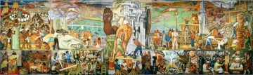 unidad panamericana 1940 Diego Rivera Pinturas al óleo